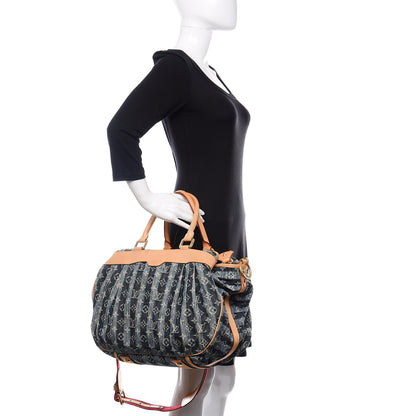Louis Vuitton Denim Raye Cabas GM 2 of 17