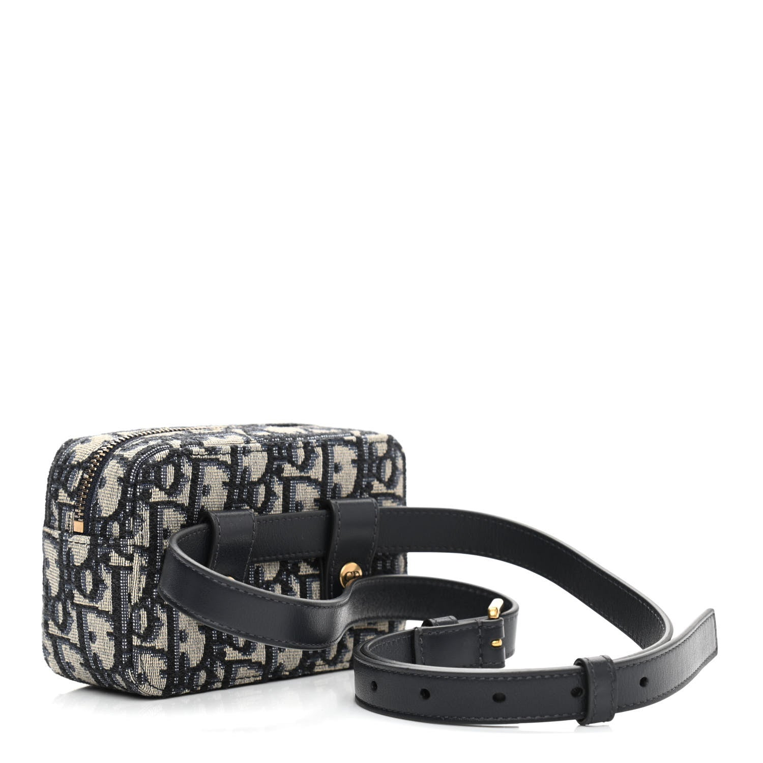 Christian Dior Oblique Belt Pouch Blue 2 of 9