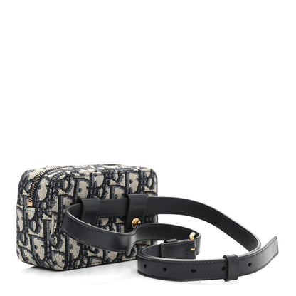 Christian Dior Oblique Belt Pouch Blue 2 of 9