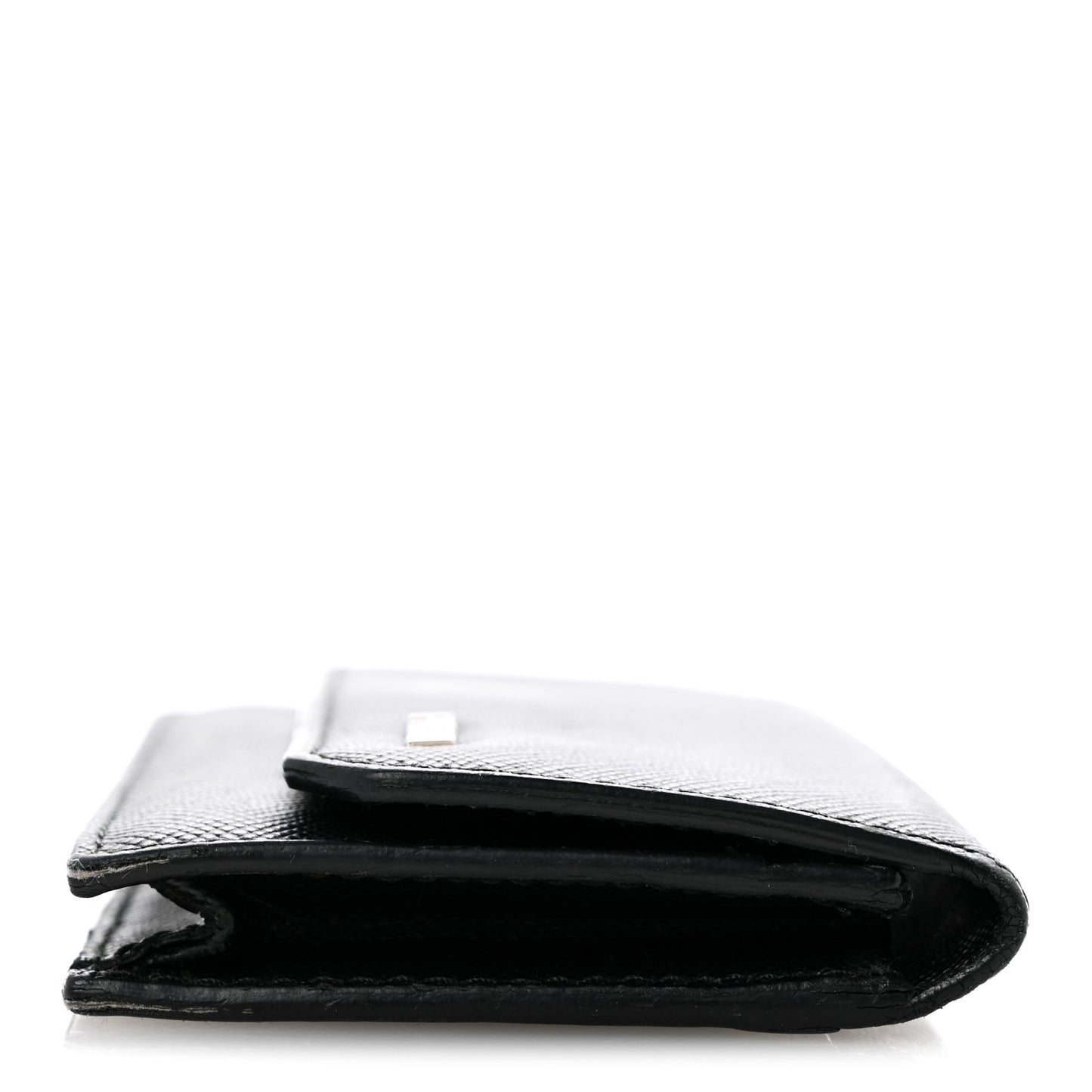 Saffiano Card Holder Black