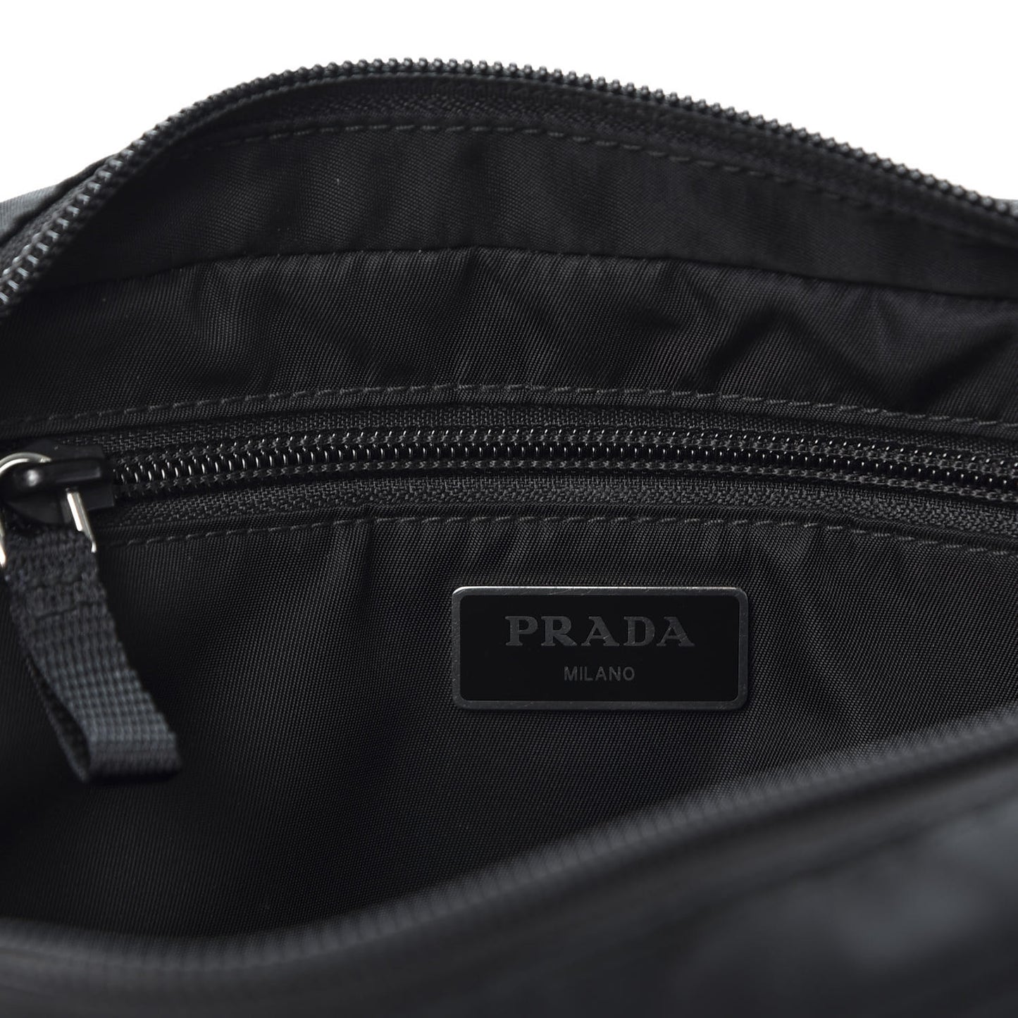 Tessuto Nylon Belt Bag Black