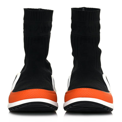 Louis Vuitton Stretch Textile LV Archlight Sneaker Boots 40 Black Orange 2 of 9