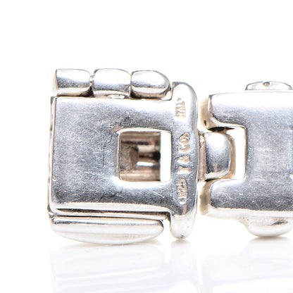 Tiffany Sterling Silver Basket Weave Bracelet 5 of 5
