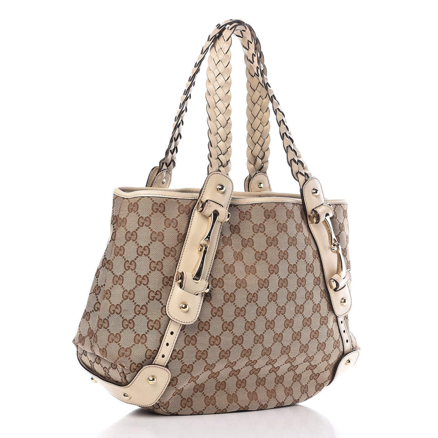 Monogram Small Pelham Shoulder Bag Off White