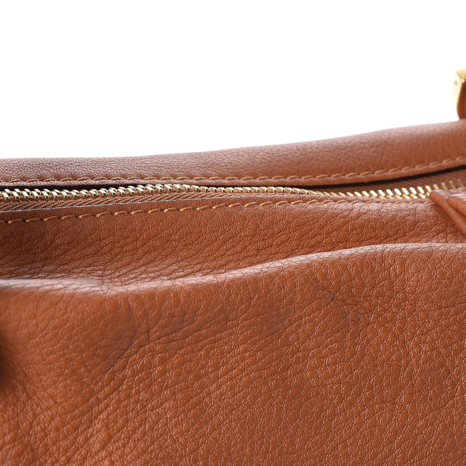 Chloe Calfskin Large Marcie Satchel Tan 13 of 13