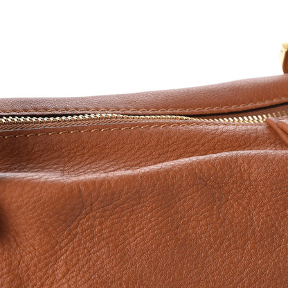 Chloe Calfskin Large Marcie Satchel Tan 13 of 13
