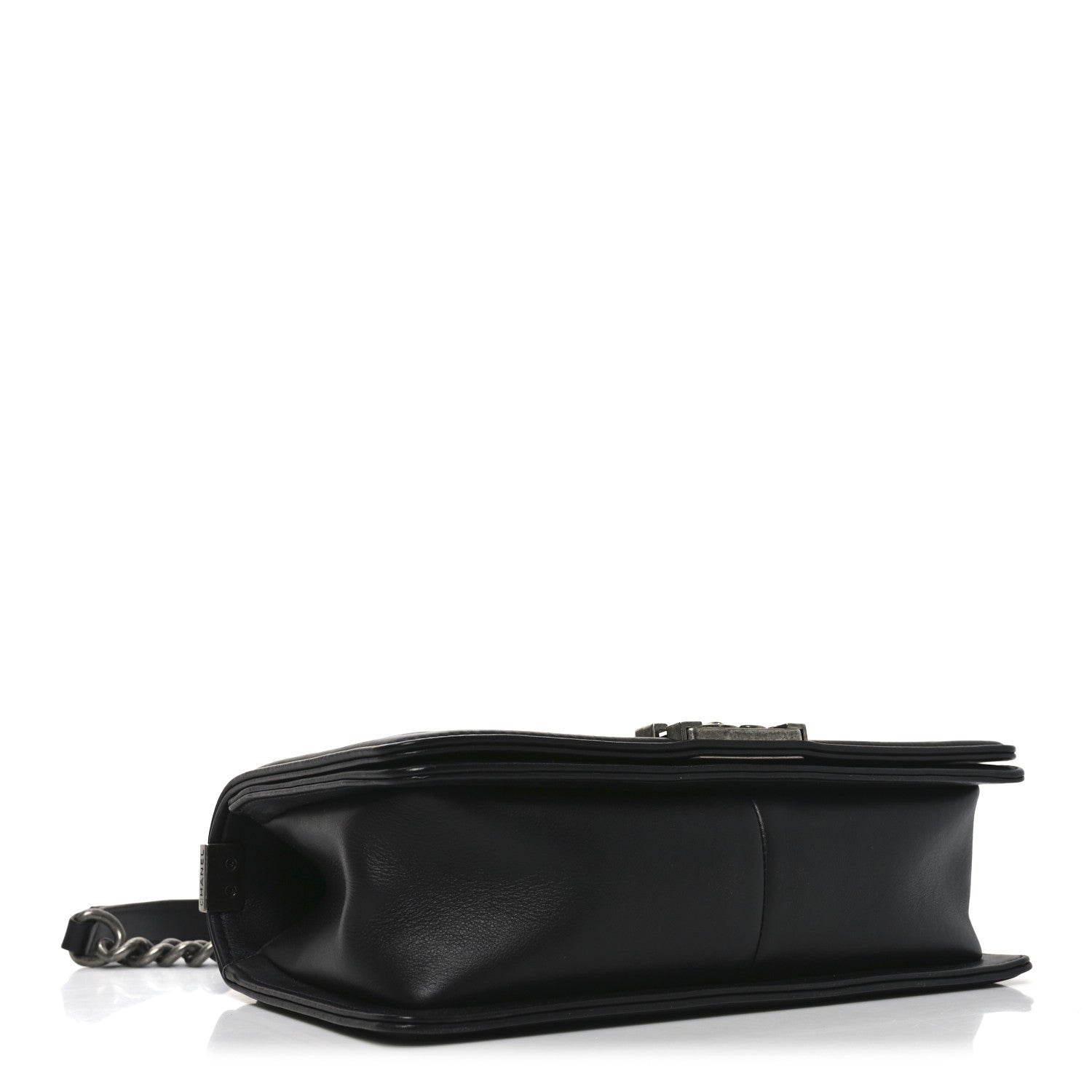 Chanel Calfskin Quilted Medium Boy Flap Black 4 of 11