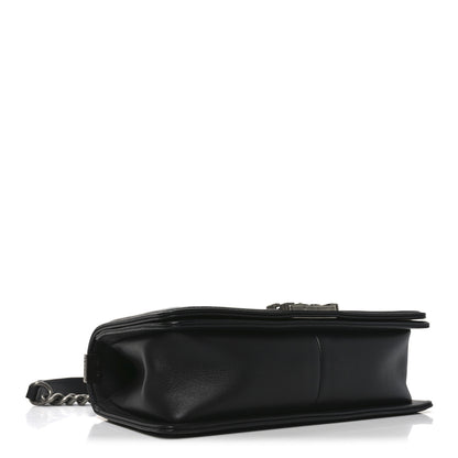 Chanel Calfskin Quilted Medium Boy Flap Black 4 of 11