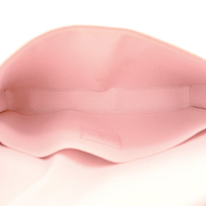 Louis Vuitton Damier Azur Calfskin Pochette Felicie Eau De Rose 6 of 11
