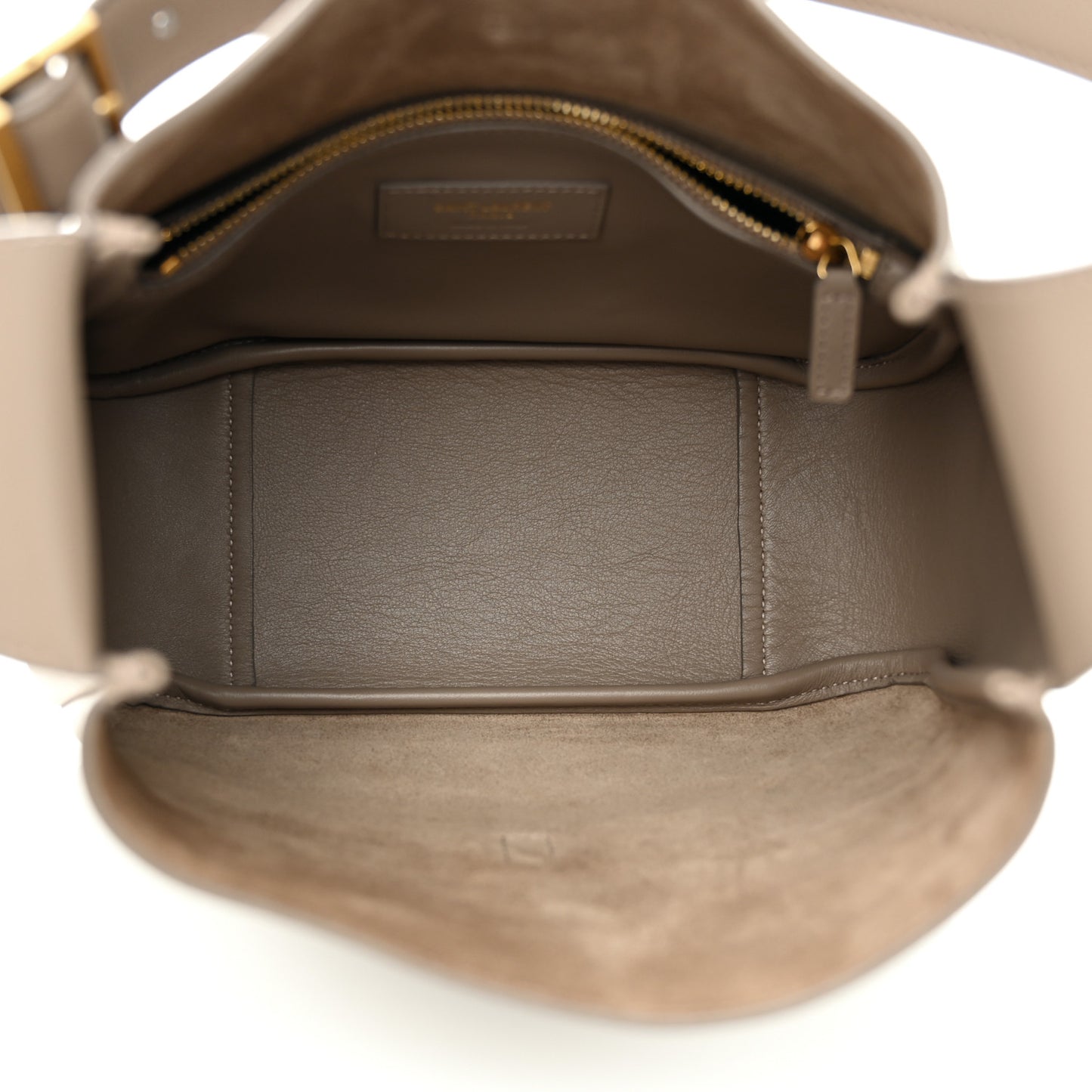 Smooth Calfskin Small Le 5 A 7 Soft Hobo Dusty Grey