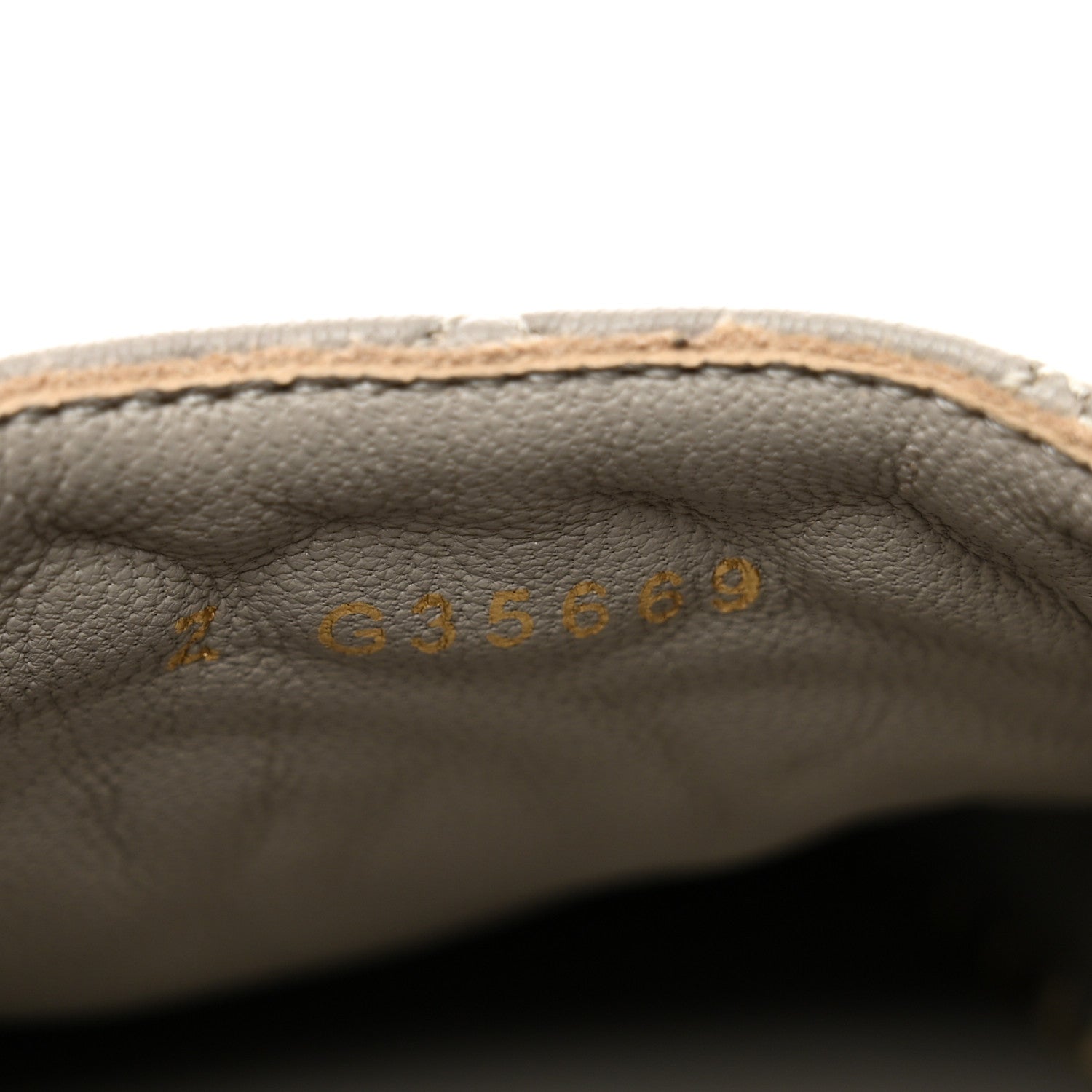 Chanel Lambskin Quilted CC Espadrilles 37 Grey 7 of 7