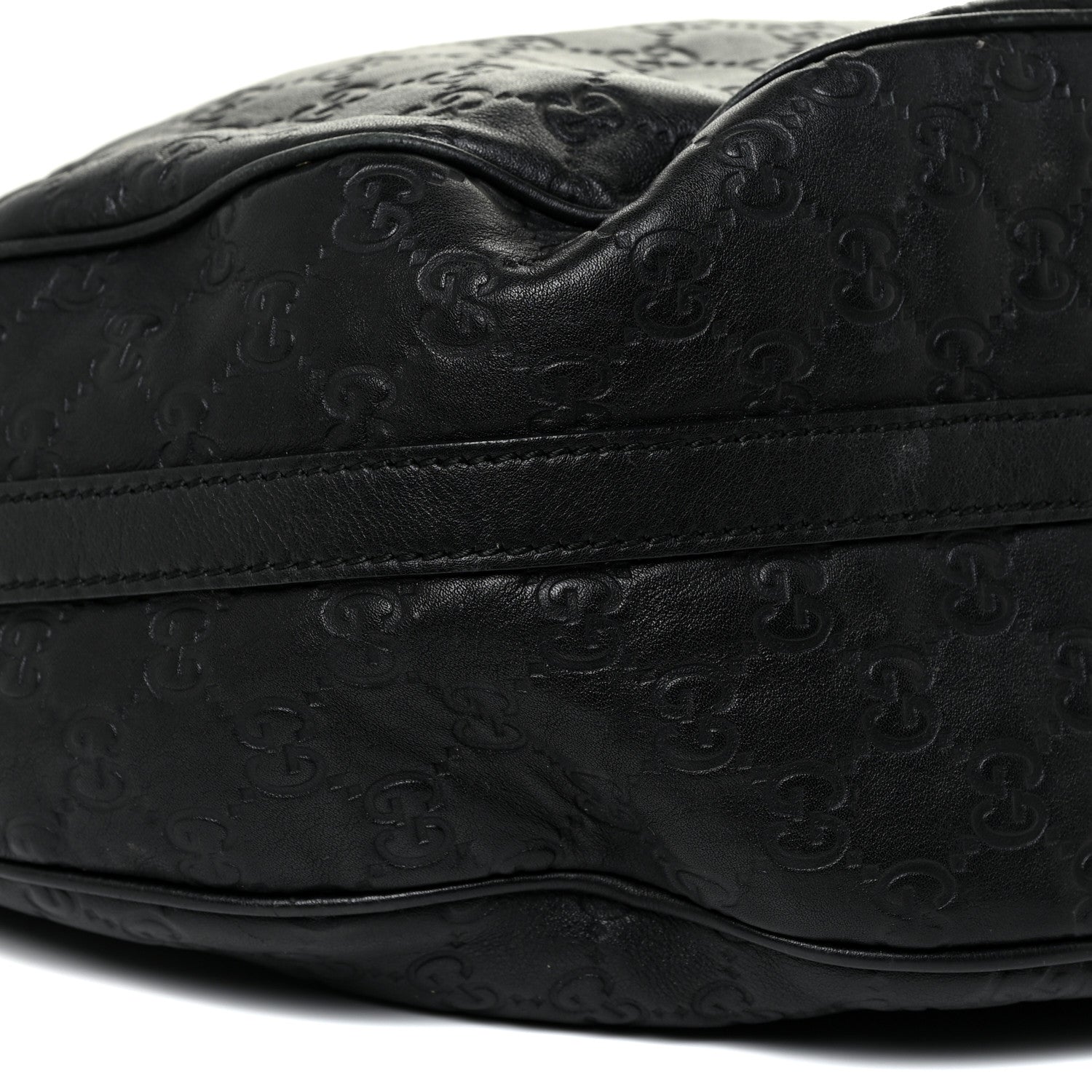 Gucci Guccissima Large GG Twins Hobo Black 9 of 23