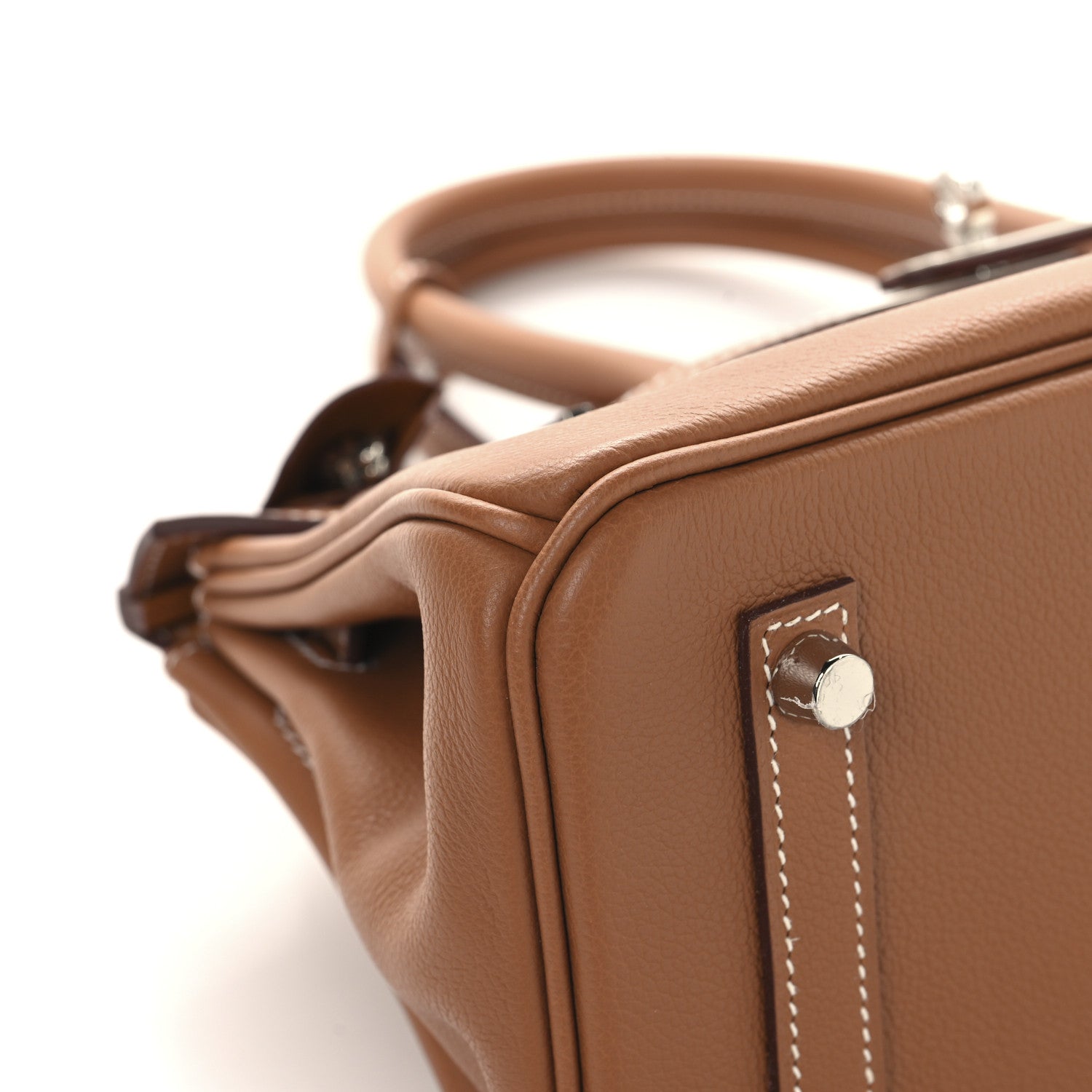 Hermes Evercolor Shoulder Birkin Light 29 Gold 9 of 13