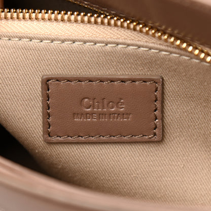 Chloe Calfskin Medium Faye Top Handle Bag Desert Taupe 7 of 14