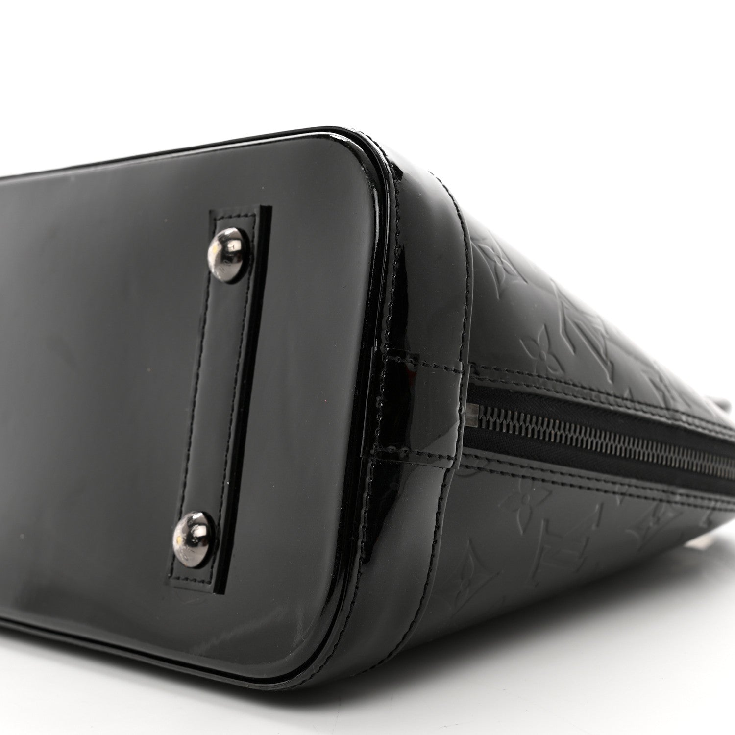 Louis Vuitton Vernis Alma PM Black 9 of 9