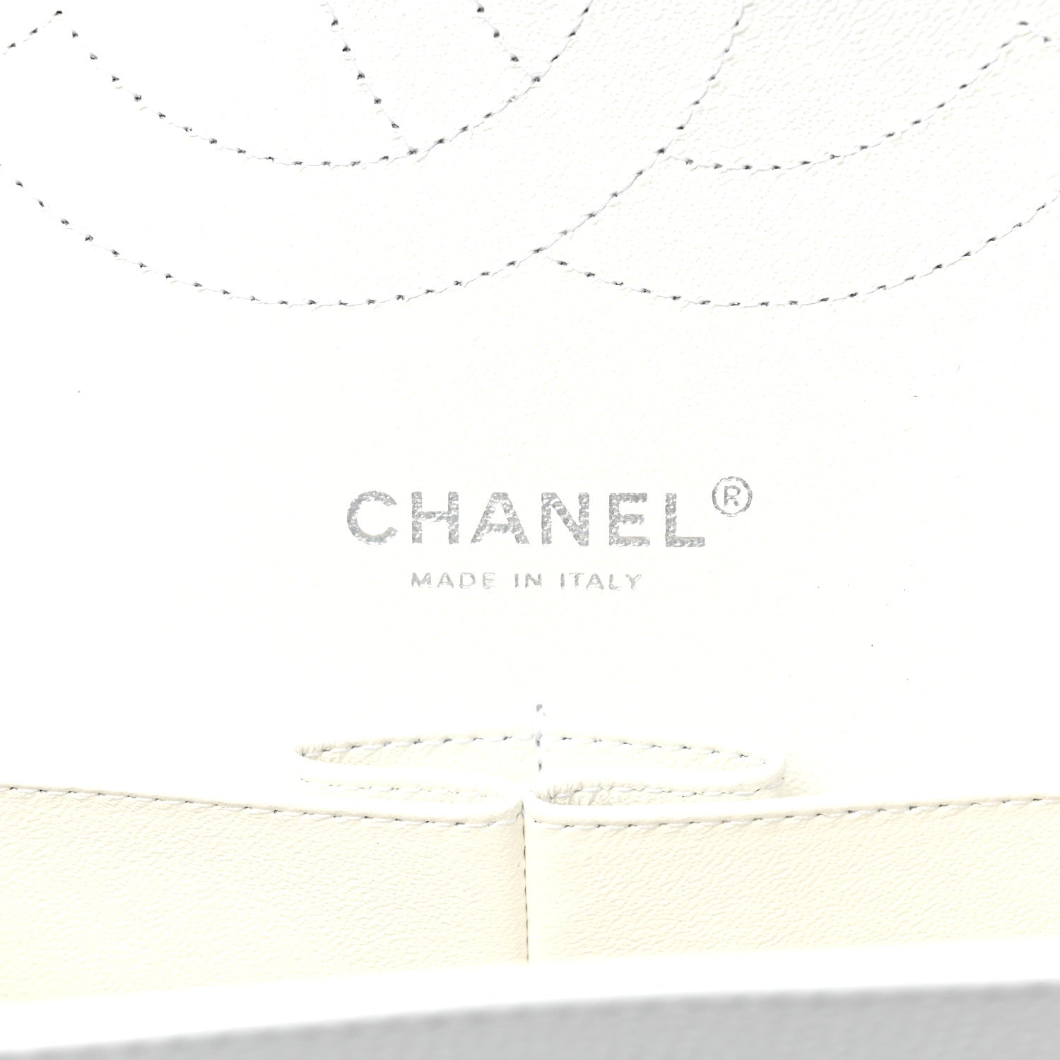 Chanel Caviar Quilted Jumbo Double Flap White 6 of 12