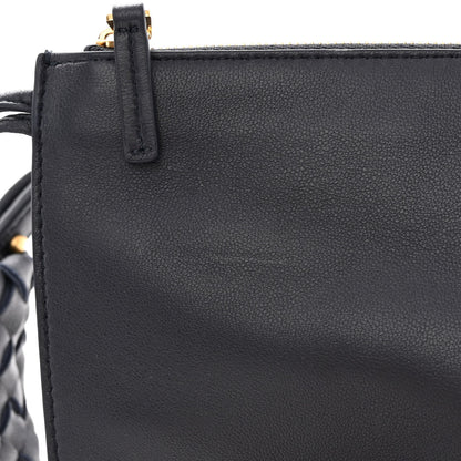 Bottega Veneta BOTTEGA VENETA Nappa Intrecciato Mini Cabat Black 12 of 13