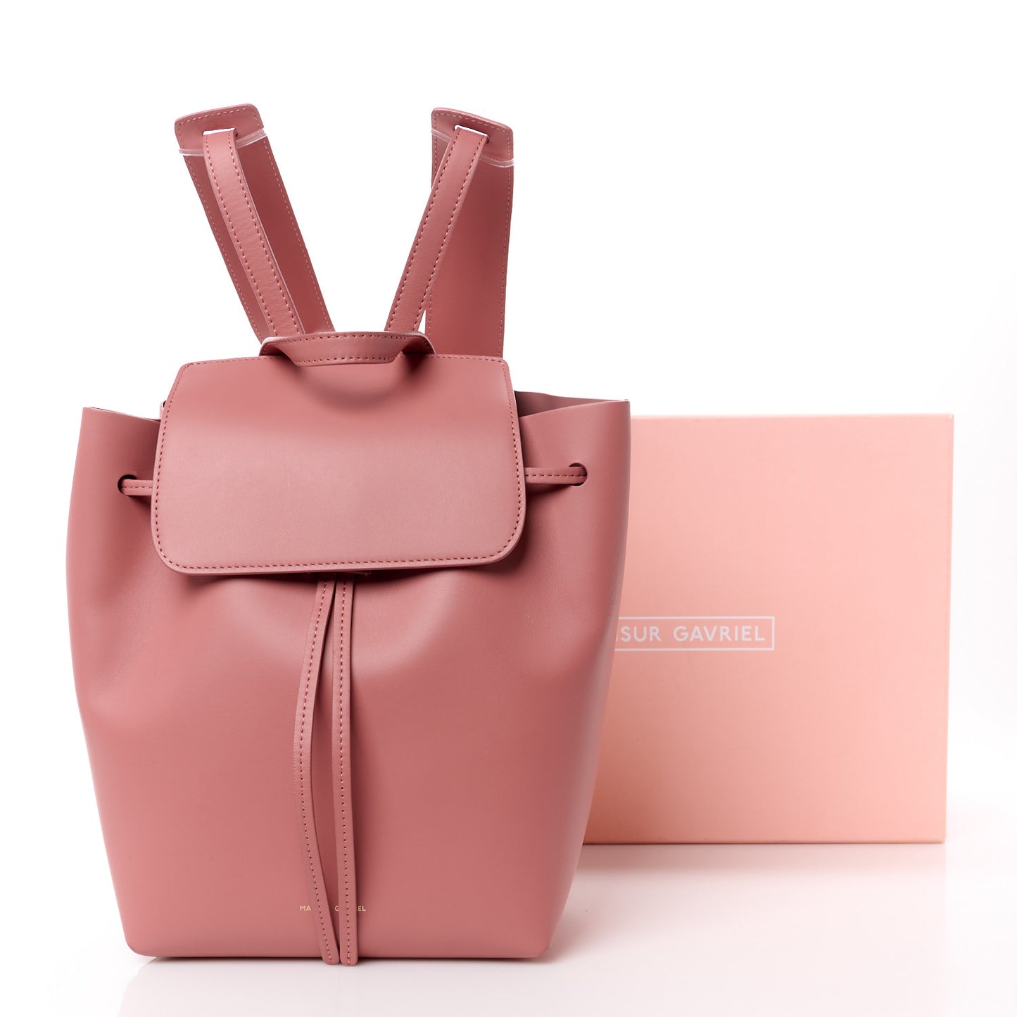 Vegetable Tanned Calfskin Mini Backpack Blush