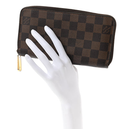 Louis Vuitton Damier Ebene Zippy Wallet 2 of 16