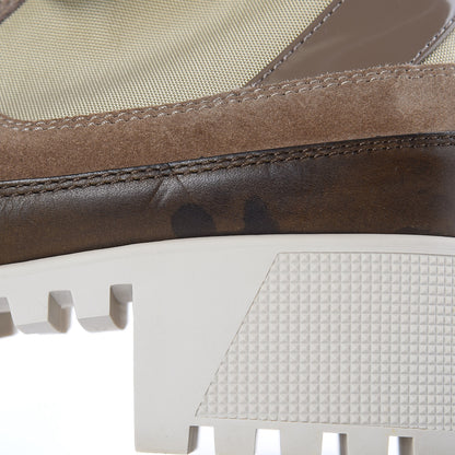 Louis Vuitton Suede Calfskin Monogram Laureate Platform Desert Boots 41 Beige 8 of 9