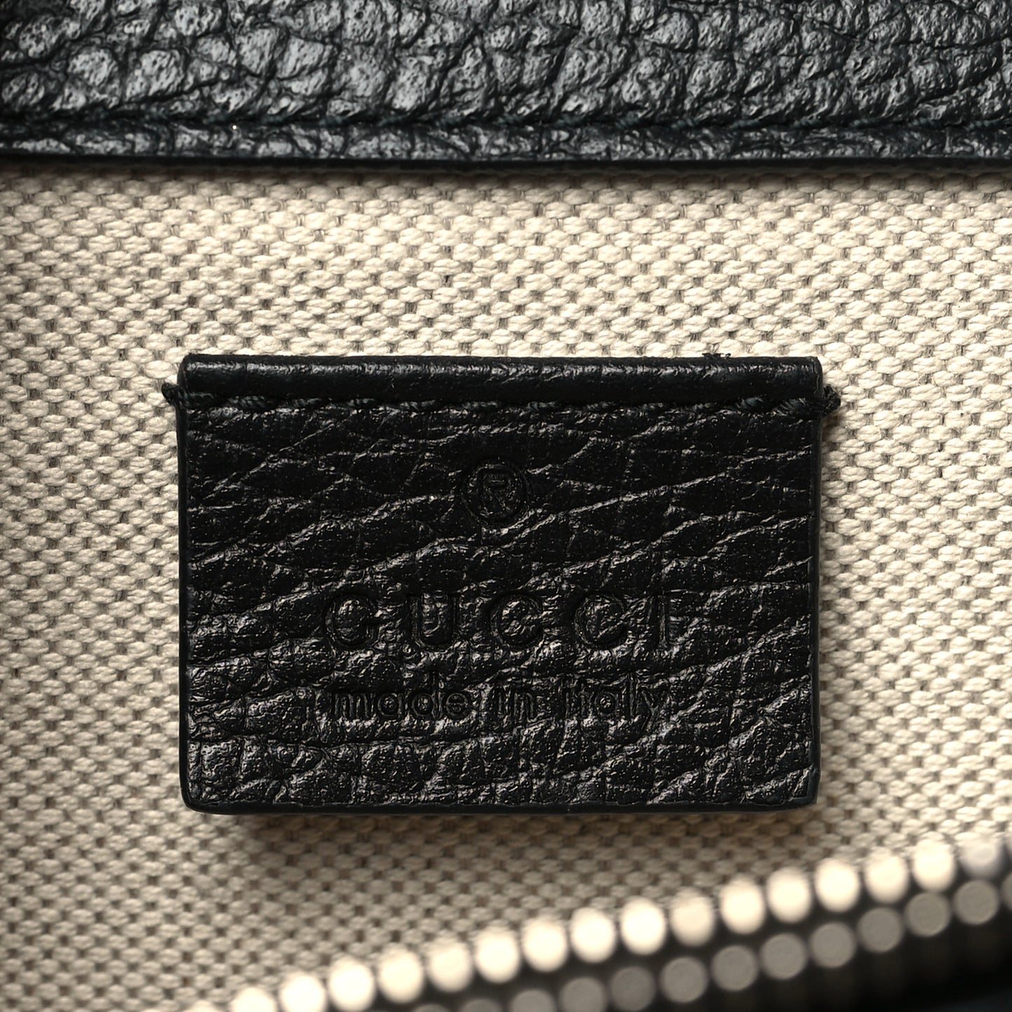 Pebbled Calfskin Small Dionysus Shoulder Bag Black