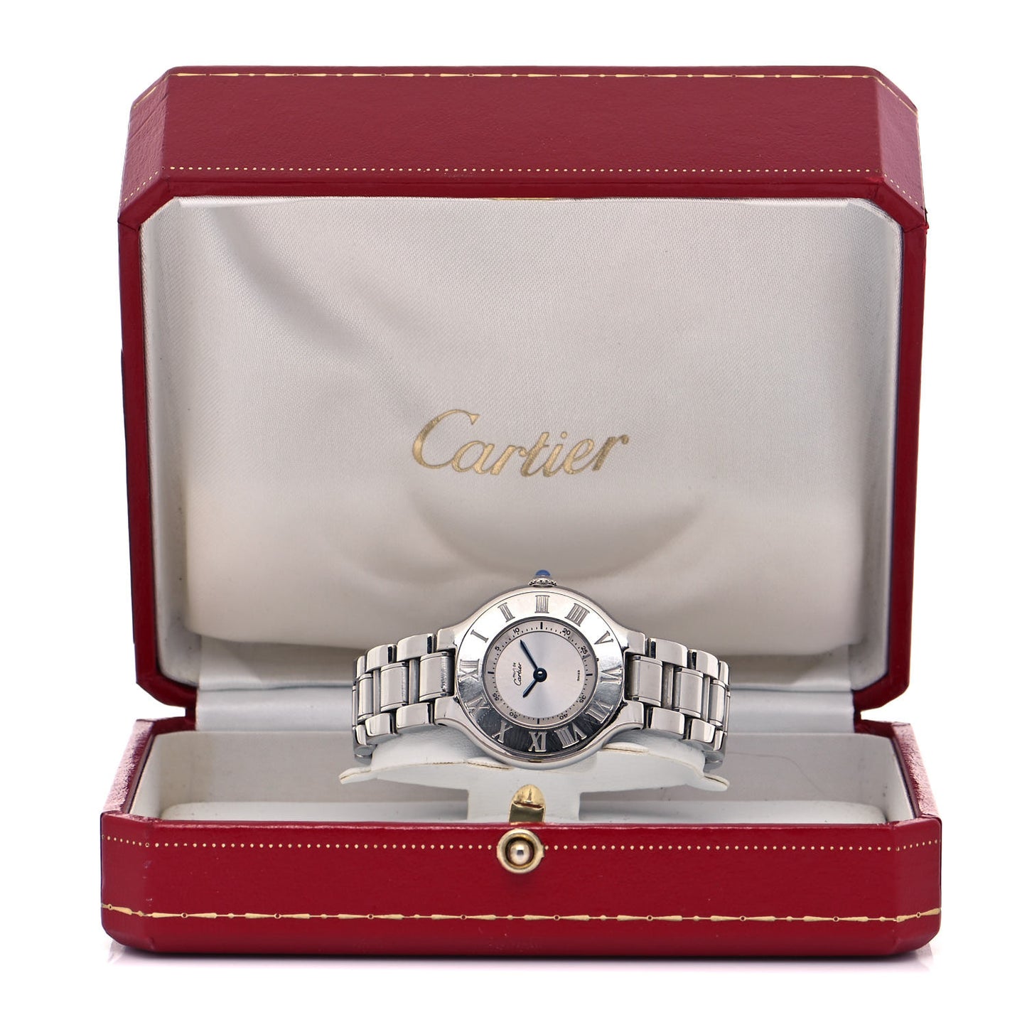 Stainless Steel 28mm Must De 21 Quartz Watch
