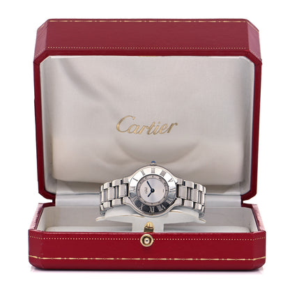 Cartier Stainless Steel 28mm Must De 21 Quartz Watch 5 of 5
