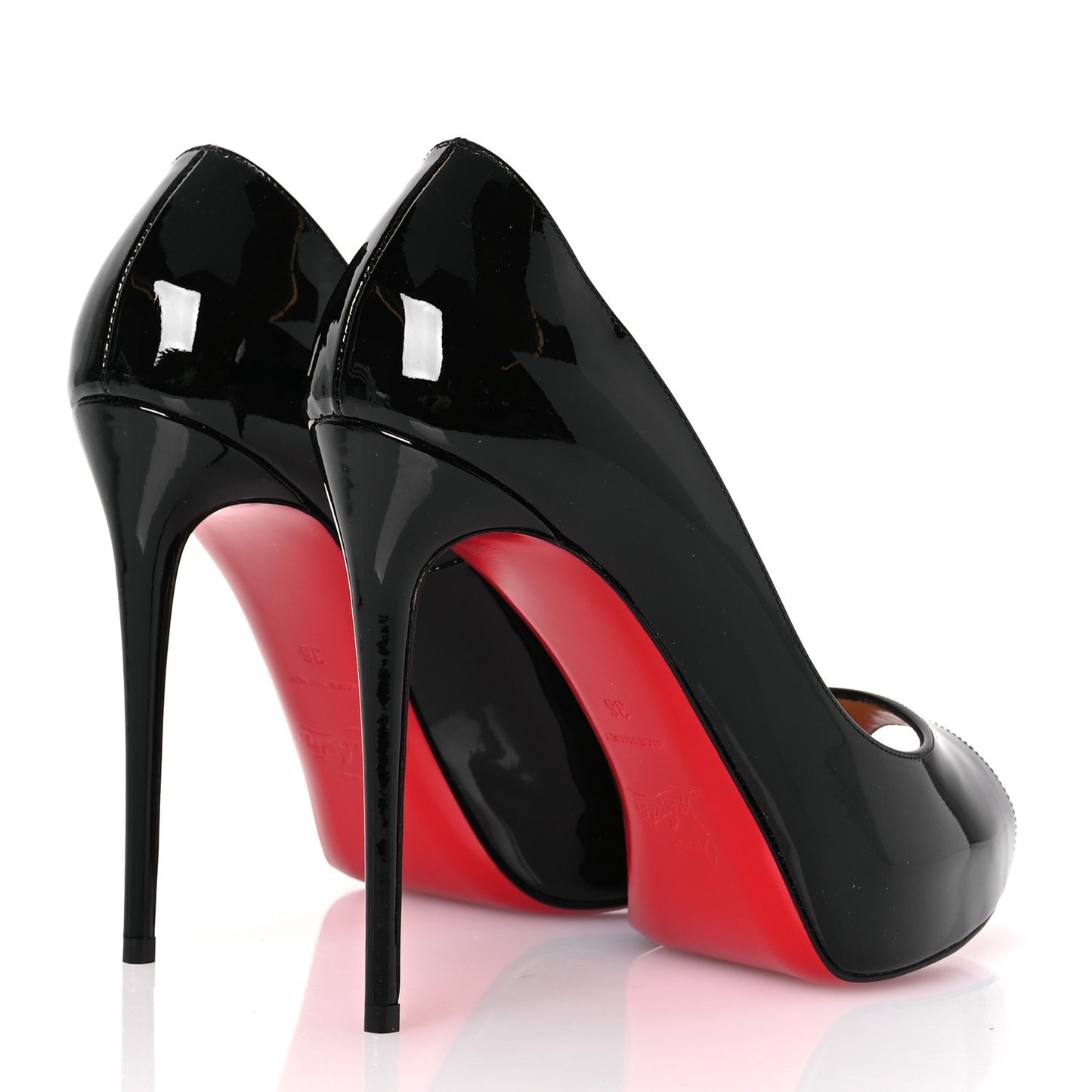Patent New Very Prive 120 Pumps 36 Black