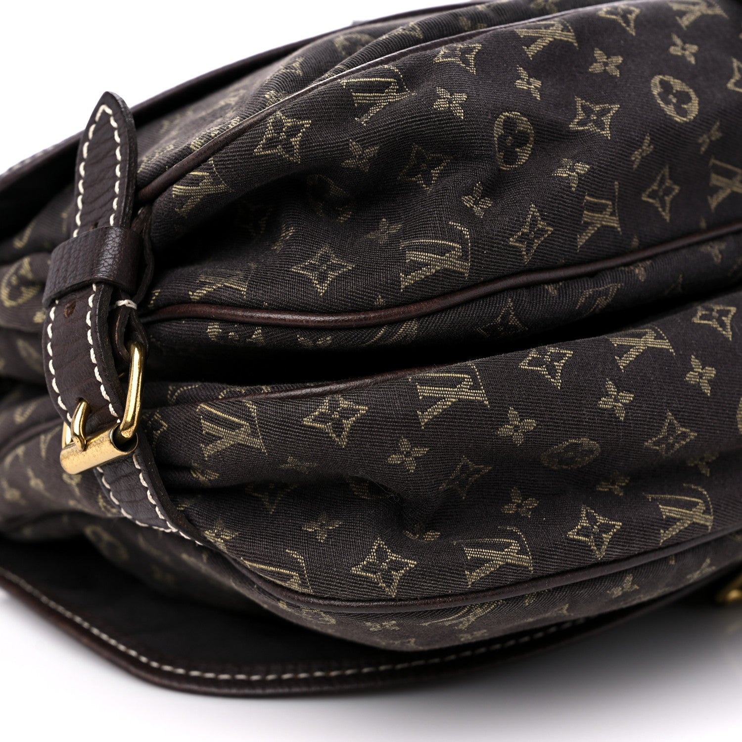 Louis Vuitton Monogram Mini Lin Saumur Ebene 8 of 11