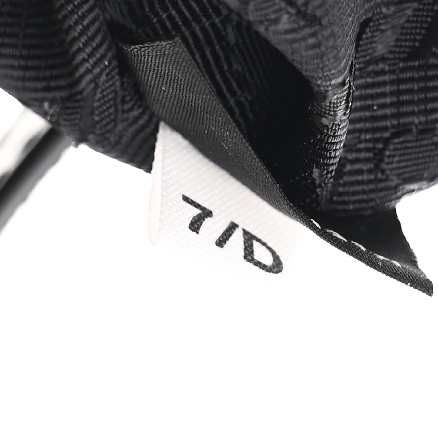 Saffiano Lux Mini Re-Edition Shoulder Bag Black