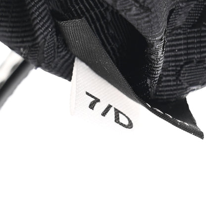 Prada Saffiano Lux Mini Re-Edition Shoulder Bag Black 8 of 11