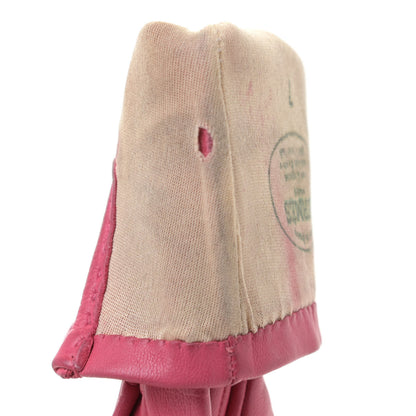 Hermes Lambskin Gloves 7 Pink 11 of 13
