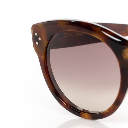 Celine Acetate Cat Eye Sunglasses CL401701 Tortoise 7 of 7