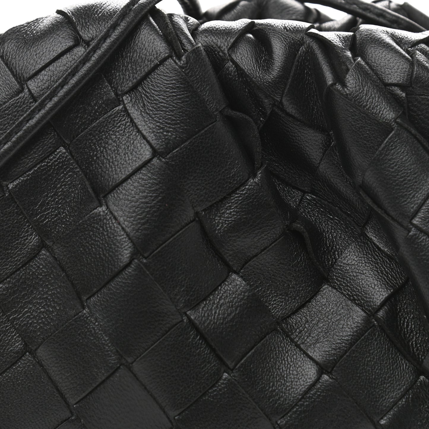 Nappa Intrecciato The Mini Pouch Black