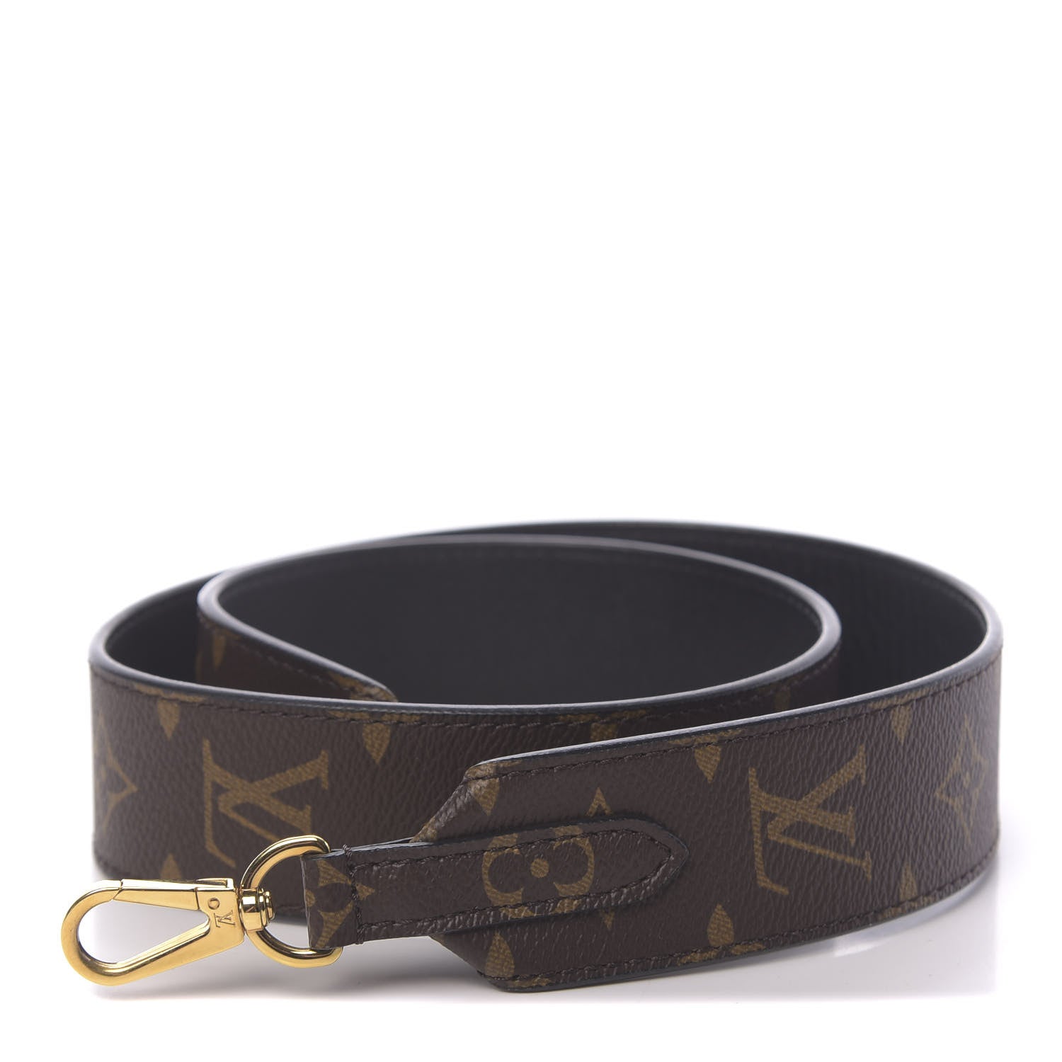 Louis Vuitton Monogram Bandouliere Shoulder Strap Black 1 of 5