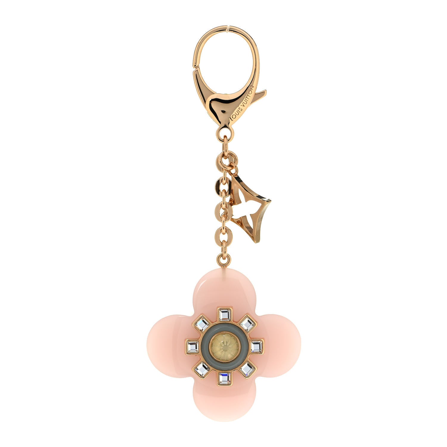 Louis Vuitton Fleur d'Etoile Bag Charm Rose 1 of 3