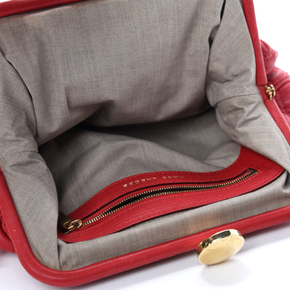 Marc Jacobs Calfskin Quilted Little Stam Red 5 of 10