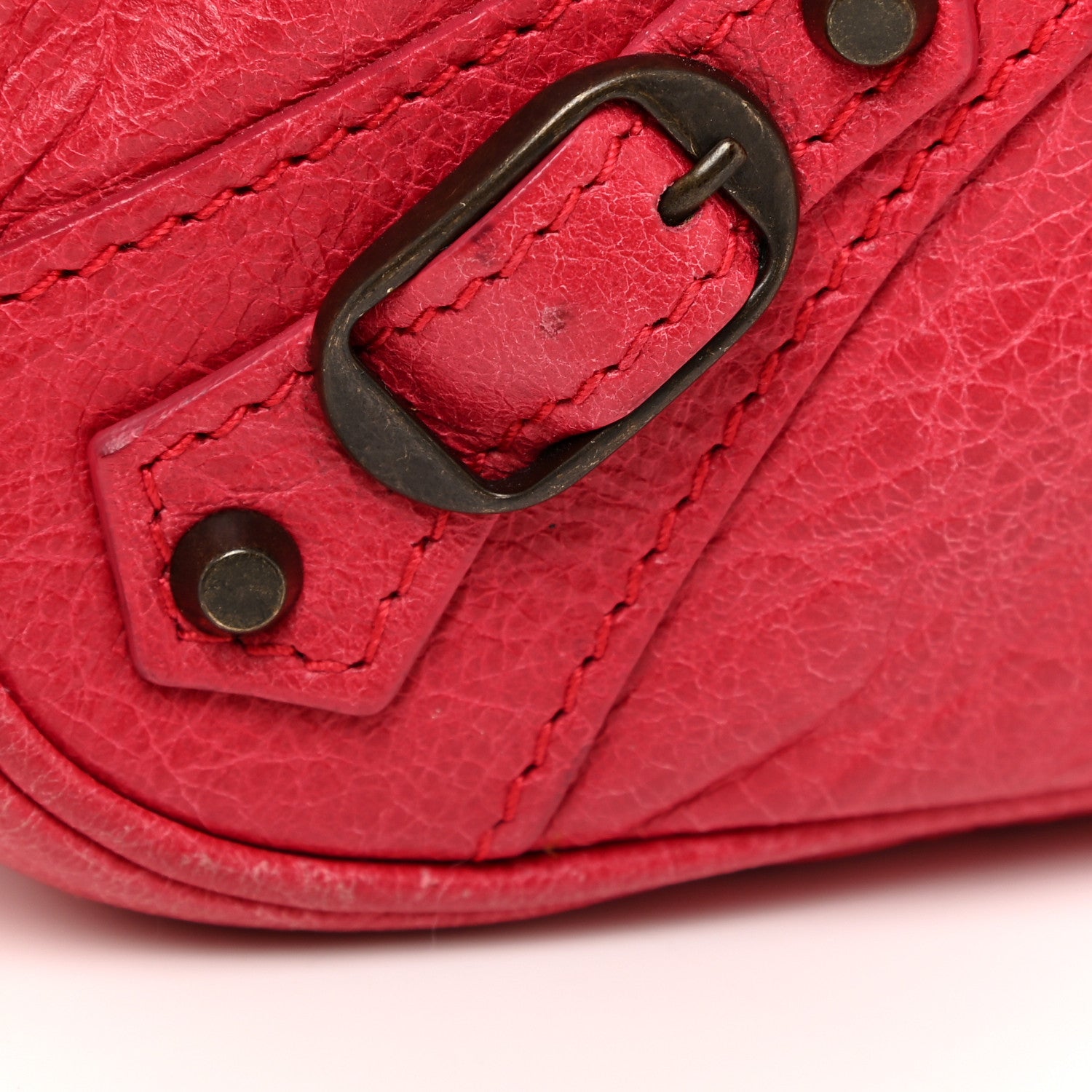 Balenciaga Agneau Classic Hardware Hip Rose Thulian 18 of 19