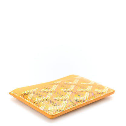 Goyard Goyardine Saint Sulpice Card Holder Yellow 4 of 8