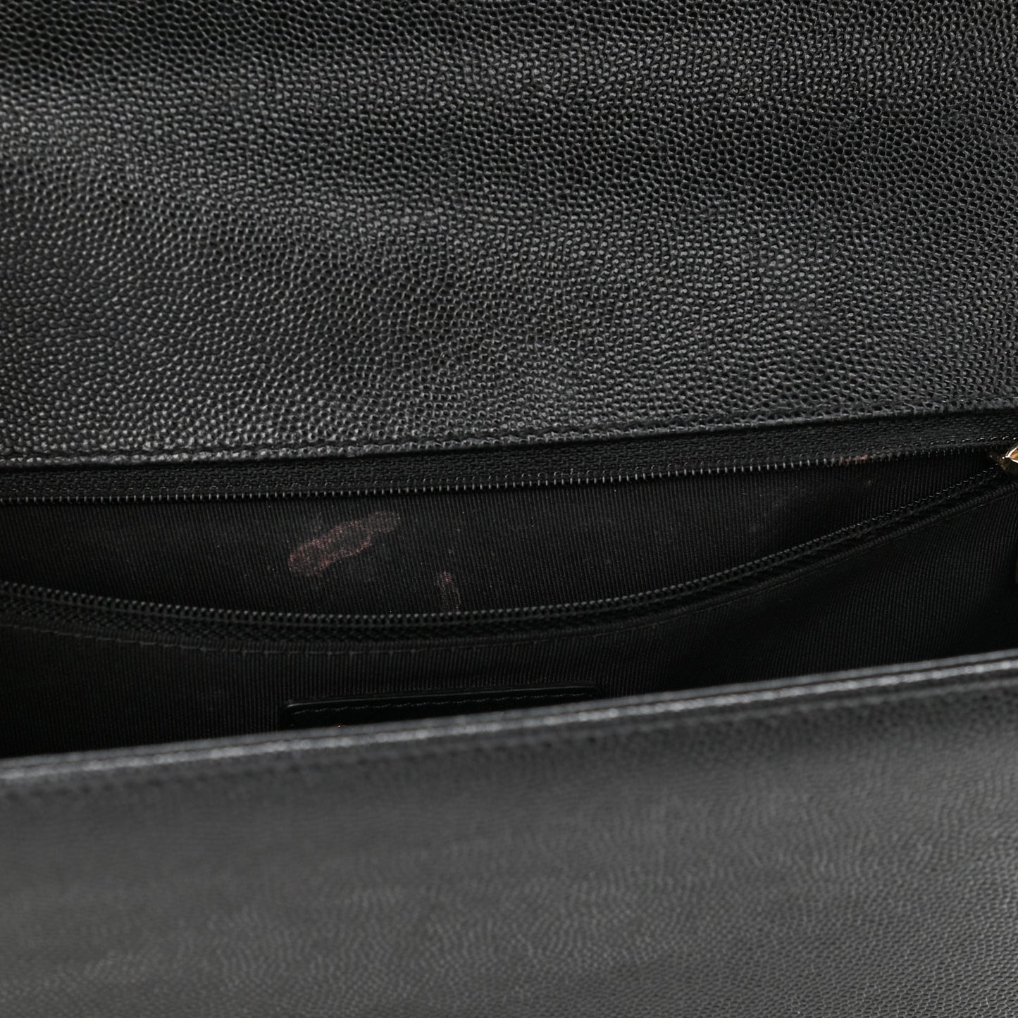 Caviar Quilted New Medium Boy Flap Black
