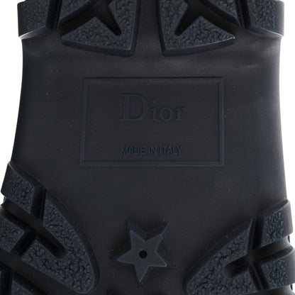 Christian Dior Oblique Nylon D-Venture Boots 39 Deep Blue 6 of 8