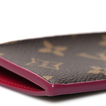 Louis Vuitton Monogram Zipped Card Holder Fuchsia 8 of 9