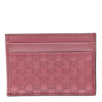 Gucci Microguccissima ID Window Card Holder Peonia Flower 1 of 6