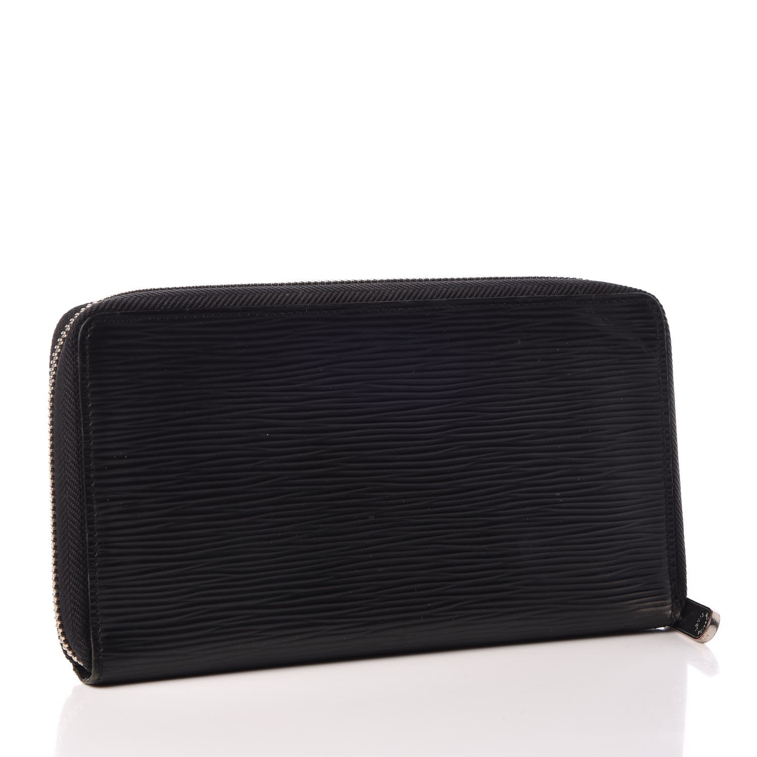 Louis Vuitton Epi Zippy Organizer Wallet Black 3 of 10