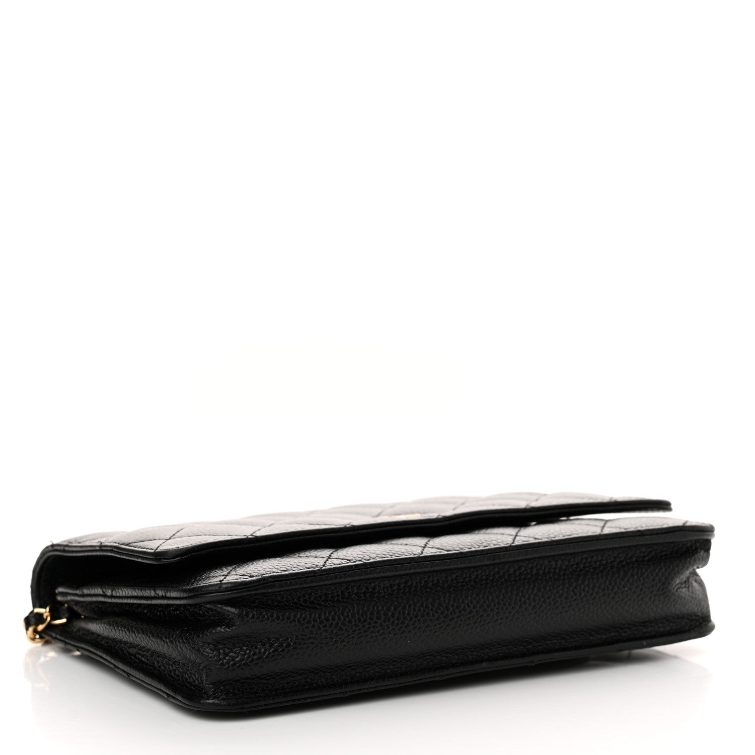 Chanel Caviar Quilted Wallet on Chain WOC Black 4 of 14