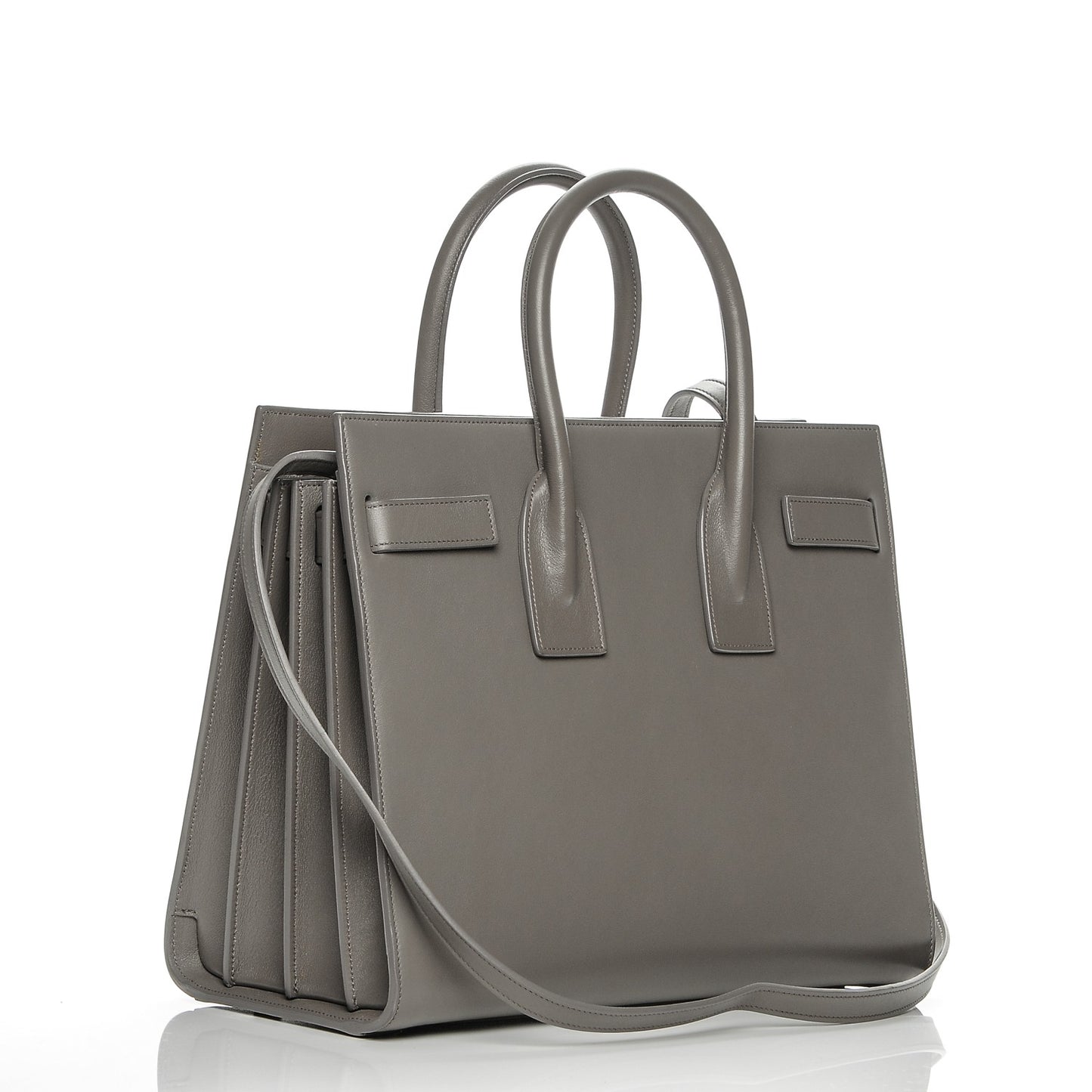 Calfskin Small Sac de Jour Fog