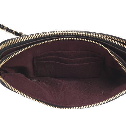 Chanel Caviar Quilted Small Clutch With Chain Black 4 of 13