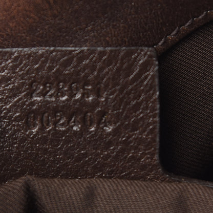 Gucci Monogram Medium Interlocking Icon Shoulder Bag Dark Brown 7 of 10