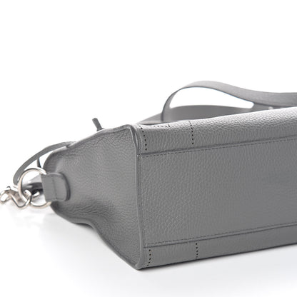 Balenciaga Veau Grana Perforated Blackout Hardware S City Gris Acier 7 of 8