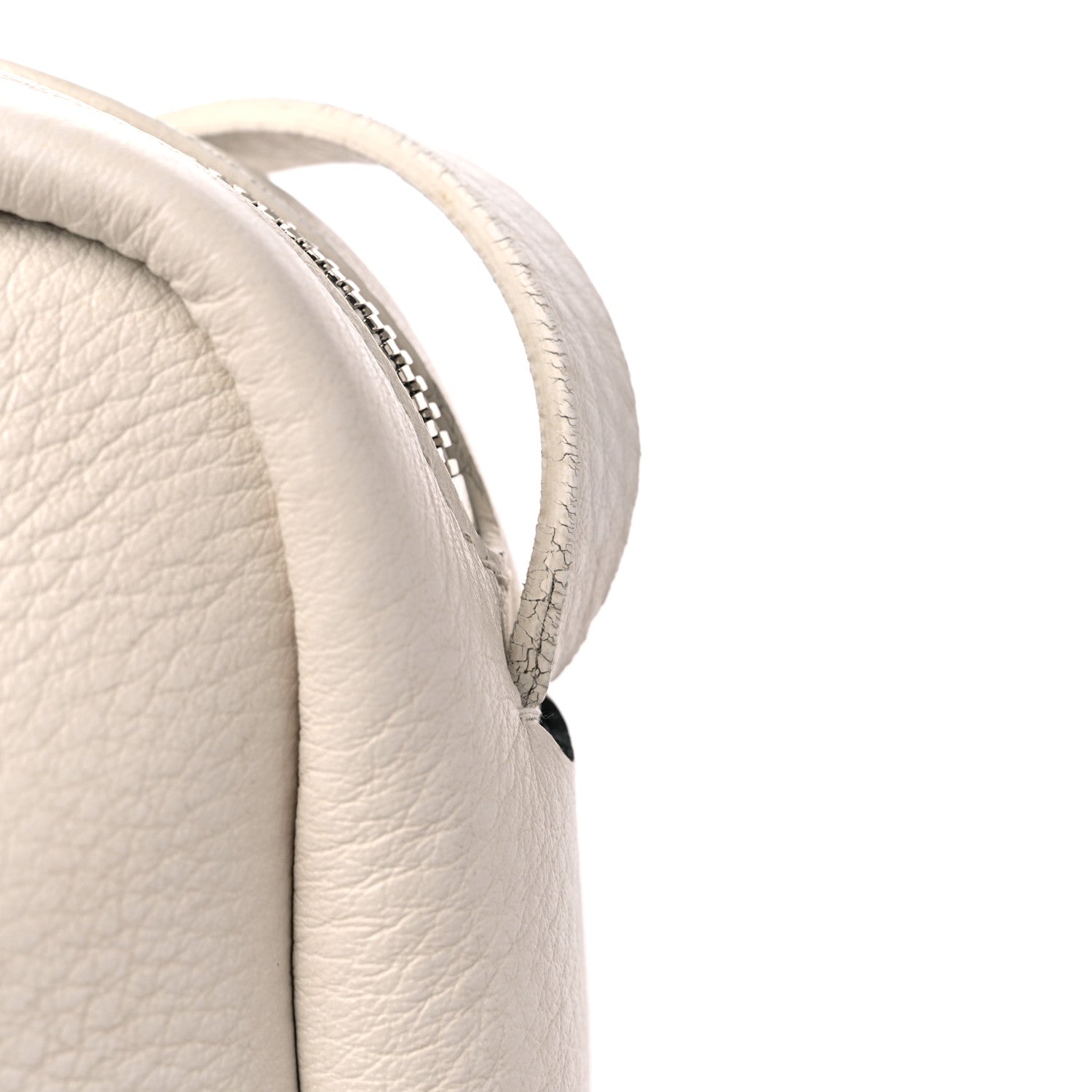 Balenciaga Calfskin Logo S Everyday Camera Bag White 13 of 14